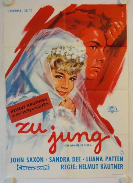 The Restless Years original release german movie poster